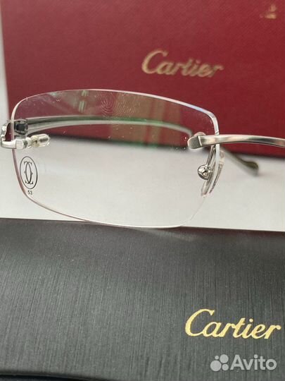 Оправа для очков мужская Cartier Оригинал