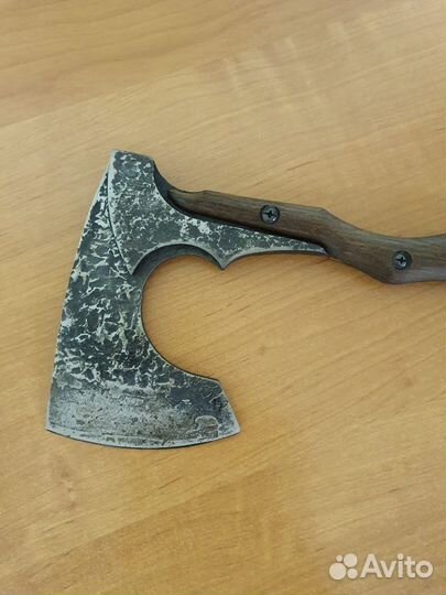 Кованый топорик для мяса усиленный сталь 45