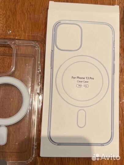 Чехол прозрачный MagSafe на iPhone 13 pro новый