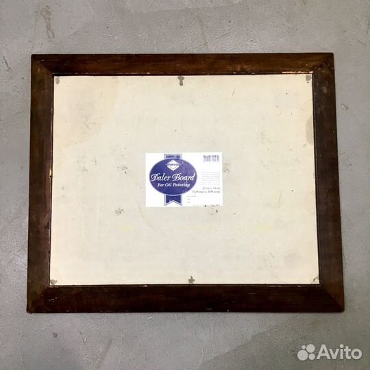 Винтажная картина масло