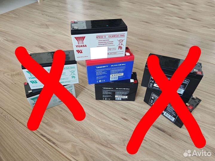 Аккумуляторные батареи новые для ибп / UPS