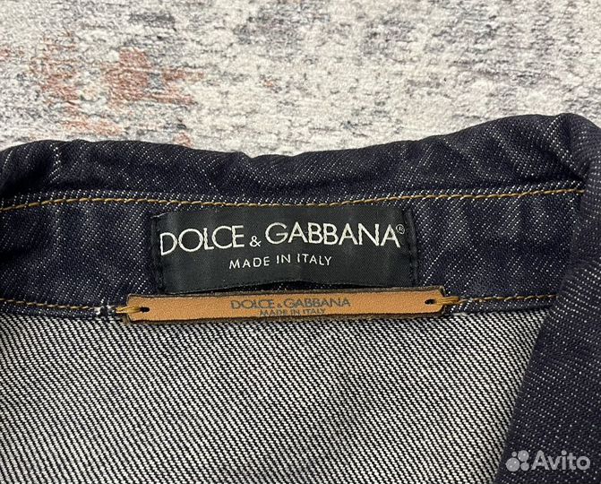 Джинсовая Куртка Dolce Gabbana Оригинал