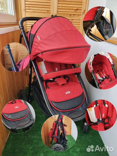 Коляска joie mytrax 4в1, 3в1