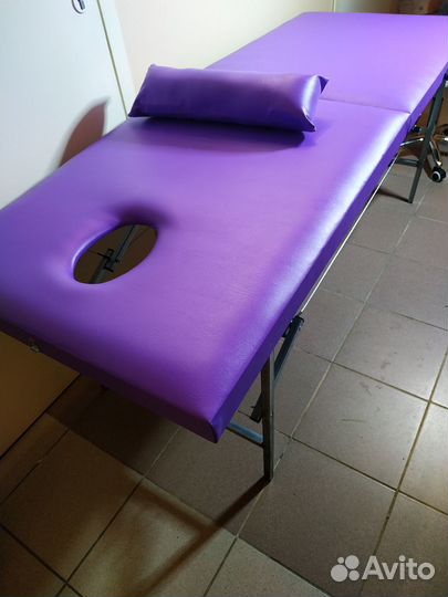 Массажный стол складной с вырезом для лица