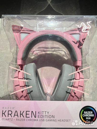 Компьютерная гарнитура Razer Kraken Kitty, Quartz