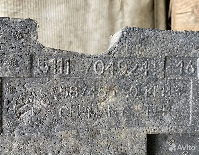 Абсорбер переднего бампера BMW 6 e63 e64