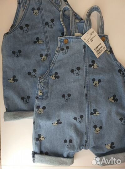 Джинсовый комбинезон Н&М