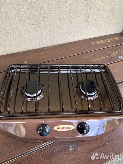 Газовая плита настольная Гефест-2, комплект