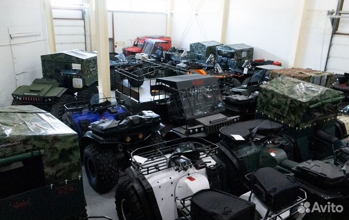 Квадроцикл переломка Ермак (Снегоболотоход)