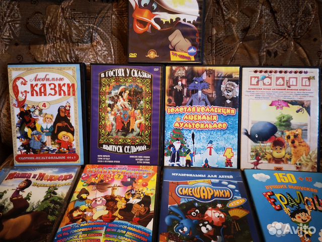 DVD диски с мультфильмами купить в Санкт-Петербурге | Электроника | Авито