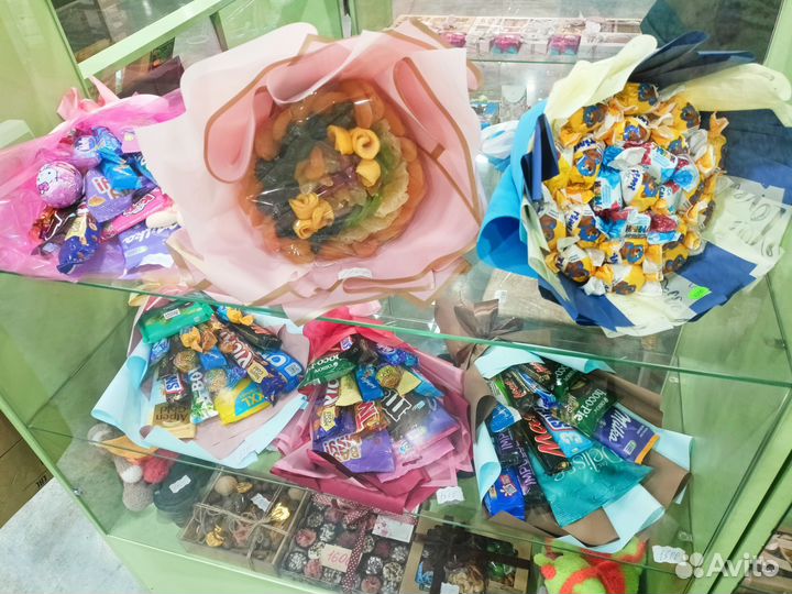 Съедобные букеты в наличии