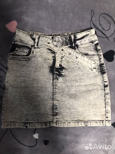 Юбка джинсовая