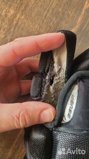 Перчатки краги хоккейные bauer 11