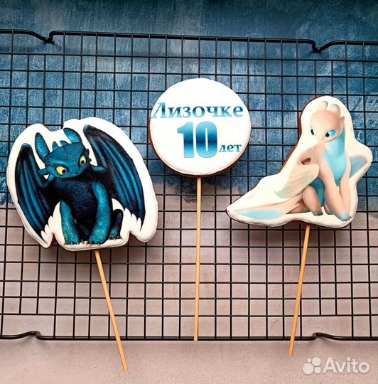 Пищевая, съедобная печать. Топперы пряники на торт