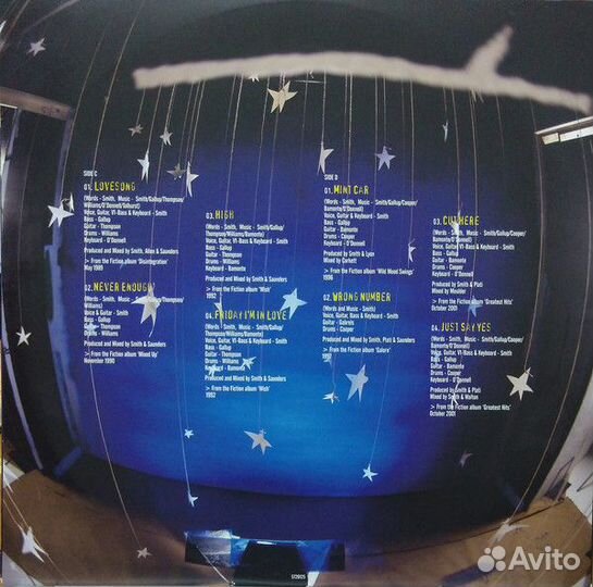 Виниловая пластинка The Cure, Greatest Hits (Remas