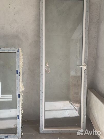 Балконный блок с дверью