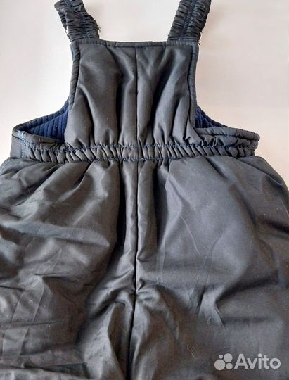 Очень теплый полукомбез на мальчика размер 98