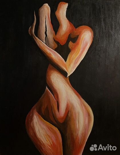 Картина акрилом