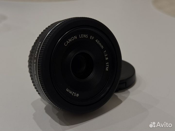 Объектив Canon ef 40mm f 2.8 stm