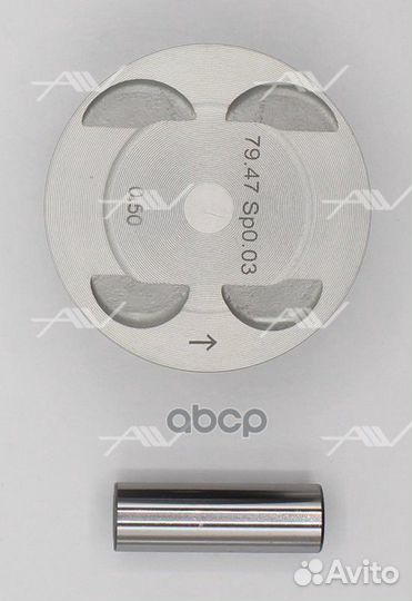 PN-54150 поршень STD ford 1.6 16V (115Л.С.) HXD