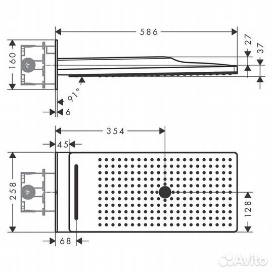 Hansgrohe Rainmaker Select Верхний душ 24001600