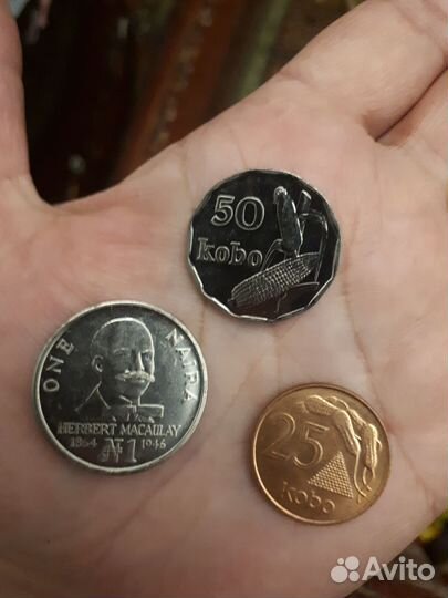 Монеты Африка Нигерия 1991 год