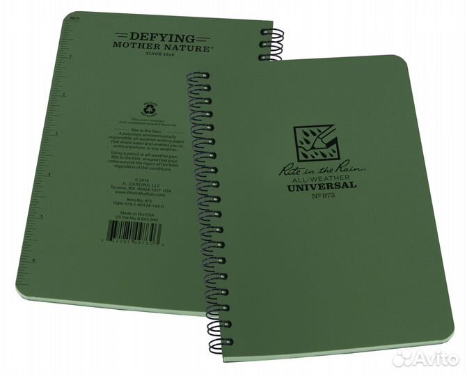 Rite in the Rain Tactical Notebook 4 5/8