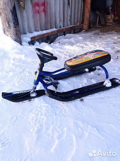 Детский снегокат бу