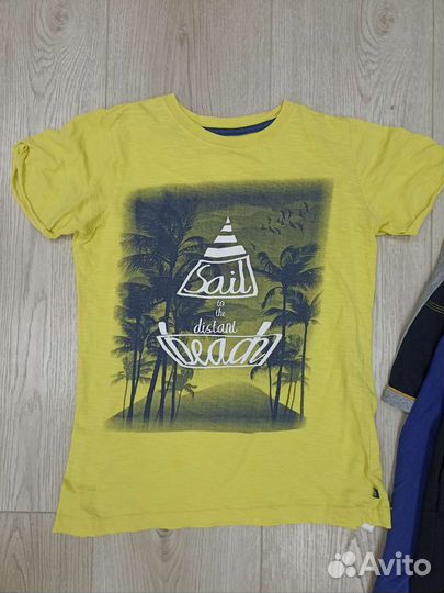 Вещи пакетом на мальчика 122 128