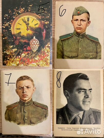 Открытки разные СССР оригинал