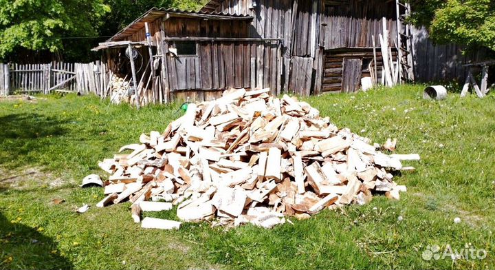 Дрова Осина подготовленные с доставкой любого объе