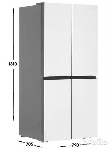 Холодильник многодверный Стекло