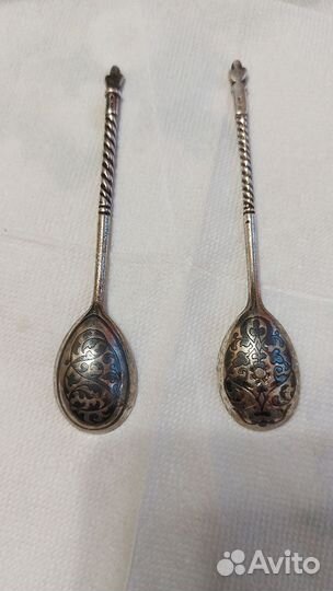 Серебряные ложки 875 проба