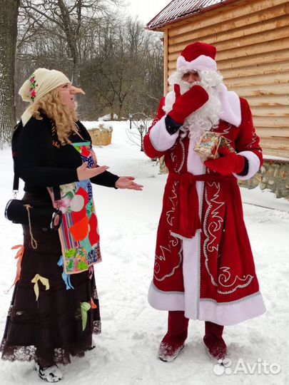 Дед мороз и снегурочка