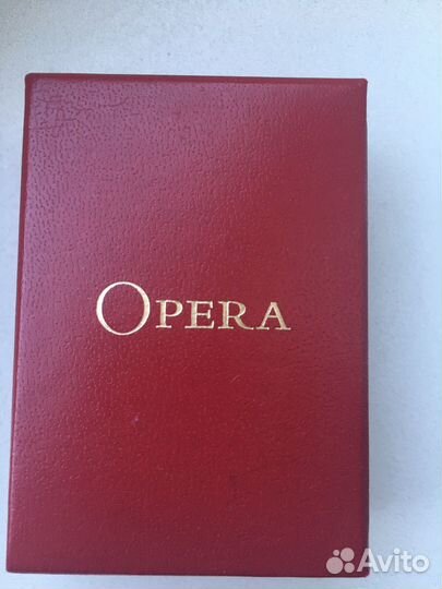 Серебряный комплект Opera