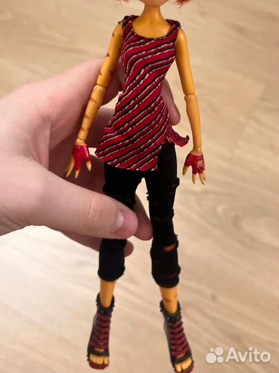 Раздел куклы Монстер Хай Торалей страйп базовая