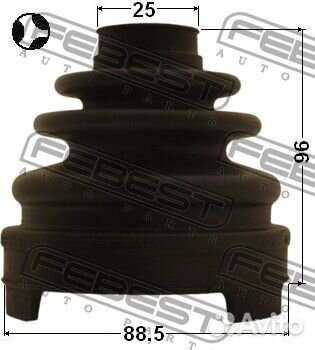 Пыльник шрус внутренний комплект 88.5x96x25