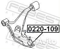 Опора шаровая nissan maxima (A32) 94-00 /cefiro