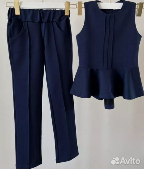 Костюм школьный для девочки 146