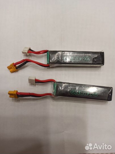 2 аккумулятора GNB 2S 550mAh
