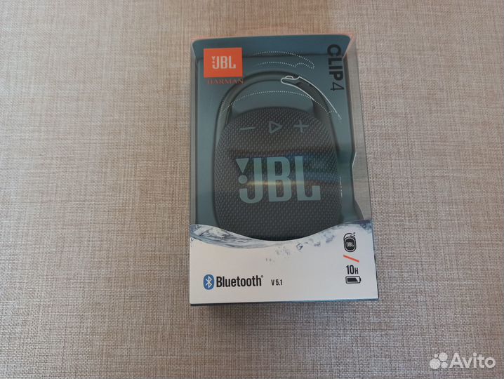 Портативная колонка JBL Clip 4 Новая,Гарантия,Чек