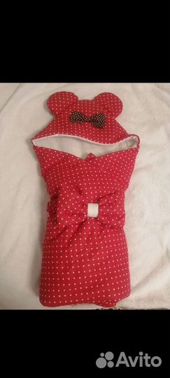 Конверт одеяло на выписку летний