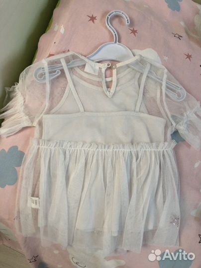 Топ и блуза сетка для девочки