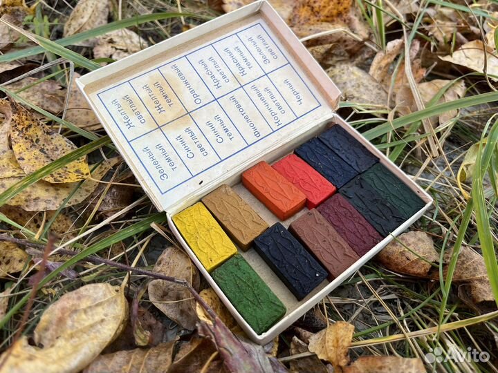 Акварельные краски СССР