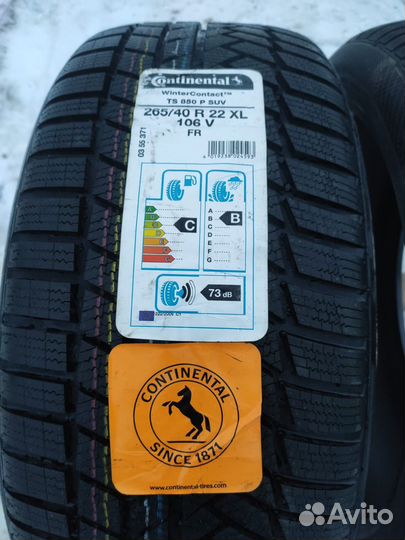 Continental ContiWinterContact TS 850P SUV 265/40 R22 106V