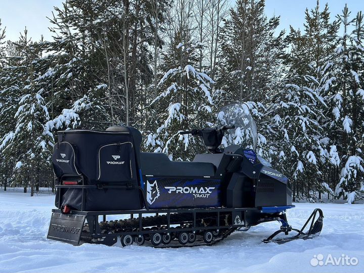 Снегоход promax yakut 500 long 2.0 4T 19 black