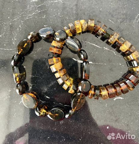 Браслет из натурального янтаря
