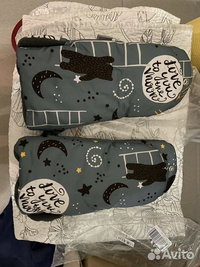 Муфта варежки на коляску