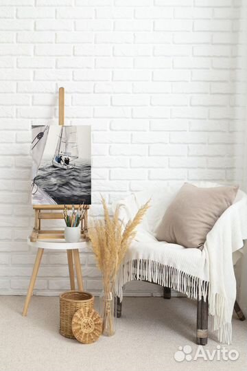 Картина акварель пейзаж