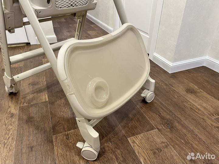 Стул для кормления Happy baby berny lux, бежевый